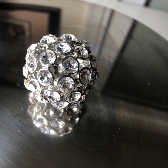 Kate Spade Silver Ice Two Of A Kind Ice Bucket Bling Rhinestone Accent - Picture 4 of 10